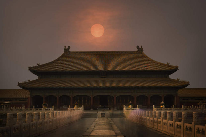 无人,故宫,宫殿,栏杆,横图,室外,白天,仰视,旅游,度假,日落,太阳,楼梯,标志建筑,地标,建筑,北京,中国,亚洲,阴影,光线,扶手,影子,阶梯,晚霞,霞光,落日,首都,娱乐,建设,护栏,台阶,阳光,黄昏,紫禁城,享受,休闲,旅游胜地,彩霞,放松,权利,东亚,中华人民共和国,北京市,京,北平,华北地区,北京故宫博物院,夕照,夕阳,彩图,低角度拍摄,斜阳