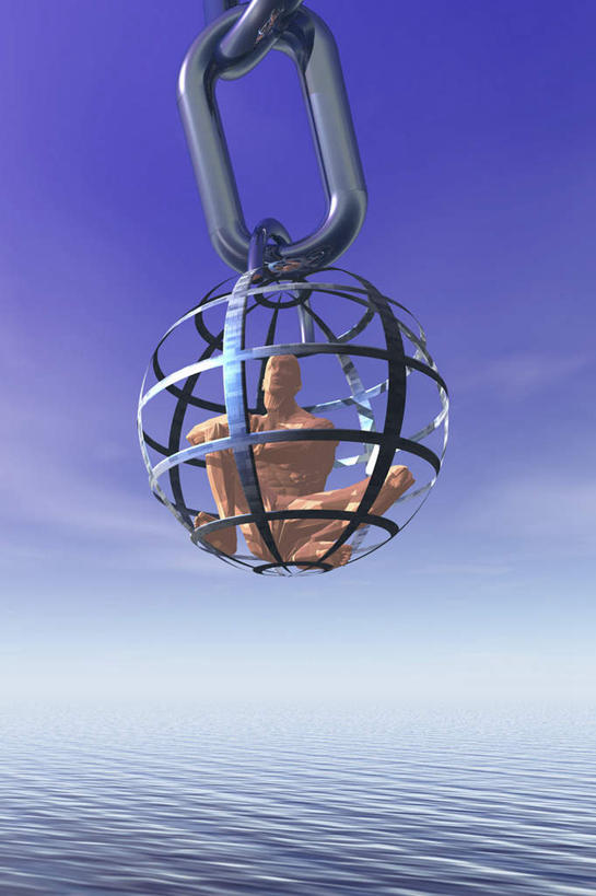 西方人,一个人,无人,坐,盘腿,竖图,室内,白天,正面,失败,数码,科技,海浪,海洋,金属制品,欧洲,欧洲人,仅一个男性,仅一个人,阴影,沮丧,网络,金属,浪花,云,云朵,笼子,高光,几何,计算机图形,合成,云彩,裸露,仅一个年轻男性,蓝色,白云,蓝天,天空,海水,天,难受,无奈,铁链,晴朗,赤裸,失望,悲伤,链条,电脑合成图,数码合成图,伤心,难过,束缚,合成图,限制,囚禁,失落,裸,海景,颓废,写实,具体,具象,挫败,受挫,落败,落空,错过,失足,失意,失策,失算,颓丧,衰颓,悲哀,懊丧,颓靡,气馁,丧气,败北,挫折,失利,男人,男性,年轻男性,白种人,大海,风浪,海,海水的波动,近岸浪,涌浪,晴空,盘腿而坐,盘膝,盘着腿的,盘着腿坐,双腿交叉,坐着,彩图