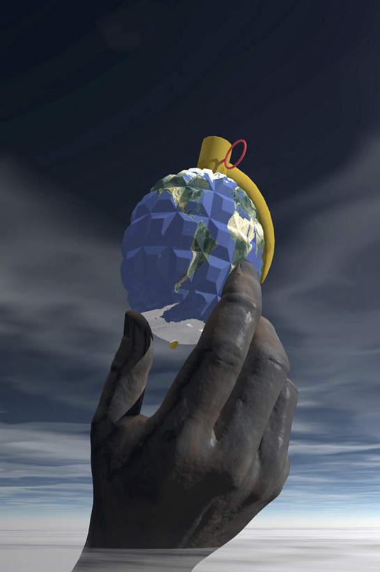 手,无人,竖图,室内,特写,白天,正面,数码,科技,海洋,炸弹,地图,握,阴影,光线,网络,纹路,纹理,影子,世界地图,陆地,云,云朵,高光,几何,计算机图形,拿,合成,云彩,拿着,一个,蓝色,白云,蓝天,天空,阳光,天,手部,武器,握着,国家,晴朗,单个,单手,电脑合成图,数码合成图,大陆,世界,威胁,合成图,弹药,大洋洲,版图,肌理,写实,具体,具象,手榴弹,弹体,引信,危险,晴空,半身,彩图