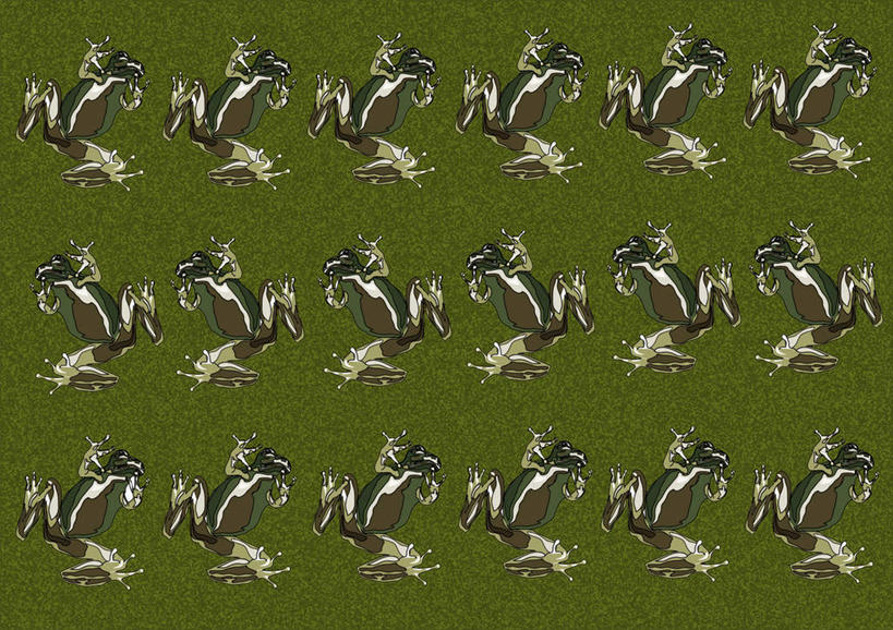 无人,横图,插画,室内,白天,正面,数码,科技,青蛙,一排,许多,绿色背景,阴影,整齐,网络,高光,几何,计算机图形,合成,图画,画,排列,黑色,动物,电脑合成图,数码合成图,队列,漫画,写实,具体,具象,彩图