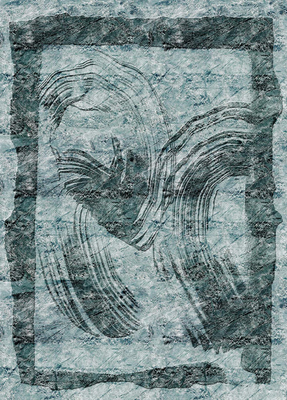 无人,竖图,插画,室内,白天,正面,复古,数码,科技,阴影,网络,高光,几何,计算机图形,合成,图画,画,绿色,灰色,电脑合成图,数码合成图,恐怖,合成图,压抑,老旧,漫画,写实,具体,具象,彩图