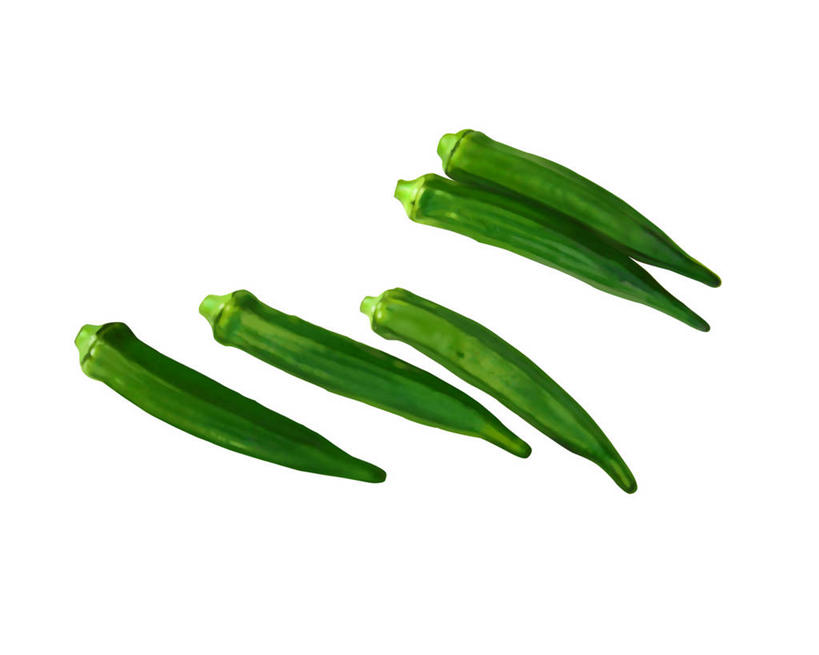 无人,横图,插画,室内,特写,白天,白色背景,正面,数码,科技,蔬菜,五个,许多,阴影,新鲜,反射,网络,影子,秋葵,食品,高光,几何,计算机图形,合成,图画,画,食物,绿色,有机食品,绿色食品,电脑合成图,数码合成图,合成图,毛茄,羊角豆,漫画,写实,具体,具象,黄秋葵,咖啡黄葵,彩图,羊角菜