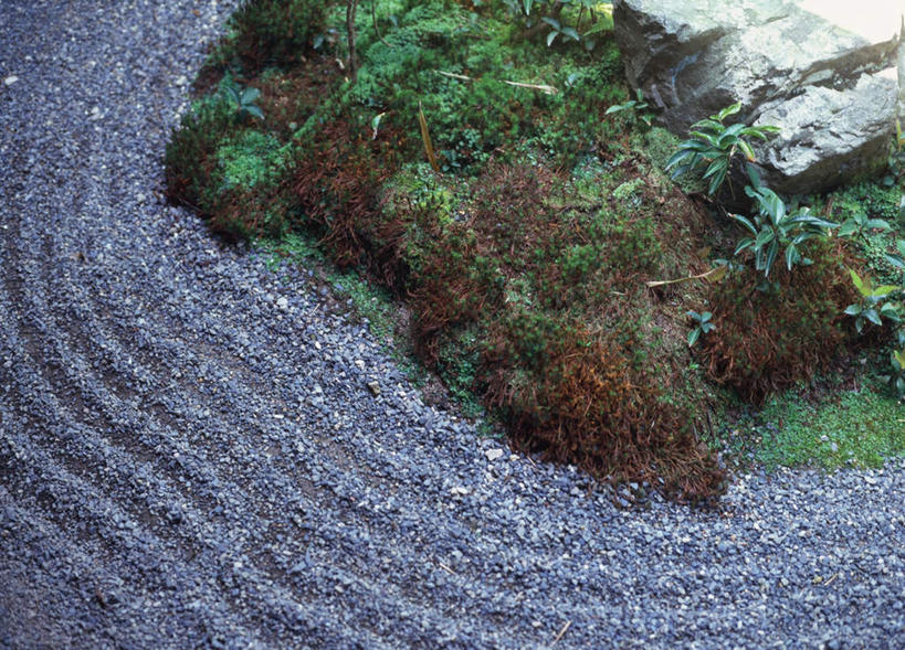 无人,横图,室外,白天,正面,草地,草坪,石头,植物,京都,日本,亚洲,石子,草,绿色,京都府,东亚,本州,本州岛,日本国,近畿地方,近畿,石块,岩石,彩图