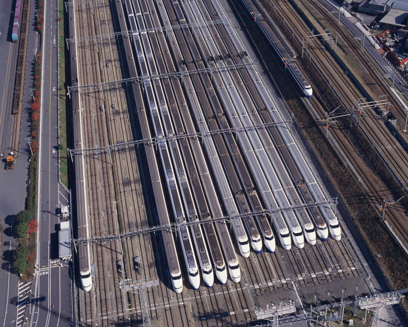 无人,横图,俯视,航拍,室外,白天,度假,运输业,美景,城市风光,城市,路,铁路,火车,车站,日本,亚洲,景观,轨道,交通,铁轨,速度,娱乐,车,排列,交通工具,享受,休闲,景色,放松,运输,大阪,鸟瞰,队列,交通枢纽,东亚,本州,大阪府,本州岛,日本国,近畿地方,近畿,县厅,大阪市,彩图,高角度拍摄