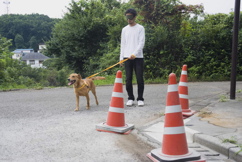 东方人,一个人,病人,家,站,横图,室外,白天,正面,树林,植物,道路,路,公路,宠物,狗,亚洲,仅一个男性,仅一个人,弯腰,服装,房屋,屋子,人行道,交通,路障,遛狗,休闲装,黄种人,楼房,住宅,树,树木,仅一个年轻男性,一只,衣服,黄色,绿色,自然,动物,站着,休闲,休闲服,眼罩,可爱,服饰,生长,成长,牵着,残疾人,盲人,忠诚,导盲犬,男人,男性,年轻男性,亚洲人,患者,马路,犬,站立,彩图,全身,房子