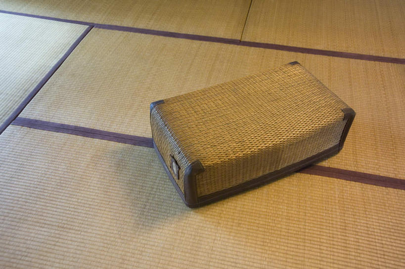 无人,横图,俯视,室内,特写,白天,阴影,光线,木制,木盒,影子,榻榻米,一个,木制品,容器,垫子,单个,储藏,柳条,储存,彩图,高角度拍摄,贮存