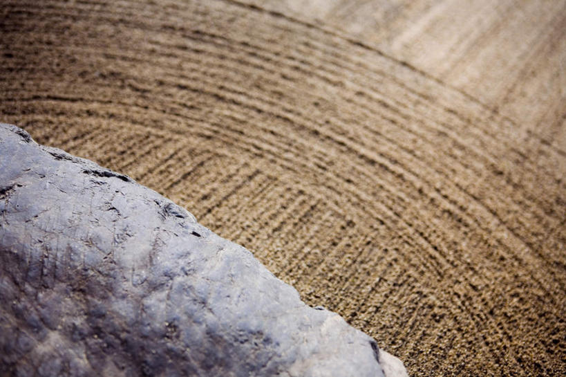 无人,花园,栏杆,横图,俯视,室外,特写,白天,京都,日本,亚洲,一堆,堆叠,堆积,沙子,围栏,护栏,京都府,堆,东亚,本州,本州岛,日本国,近畿地方,近畿,彩图,高角度拍摄