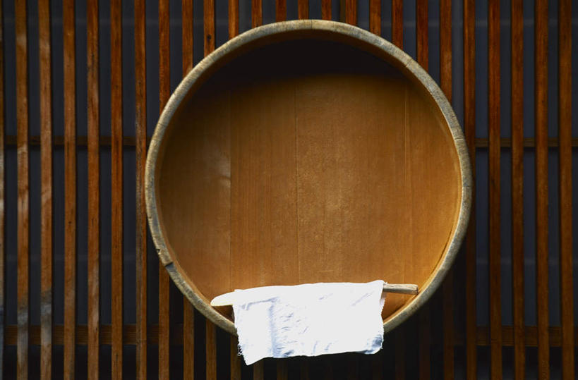 无人,横图,俯视,室内,特写,白天,京都,日本,亚洲,朦胧,模糊,桶,容器,毛巾,京都府,储藏,储存,东亚,本州,本州岛,日本国,近畿地方,近畿,彩图,高角度拍摄,贮存