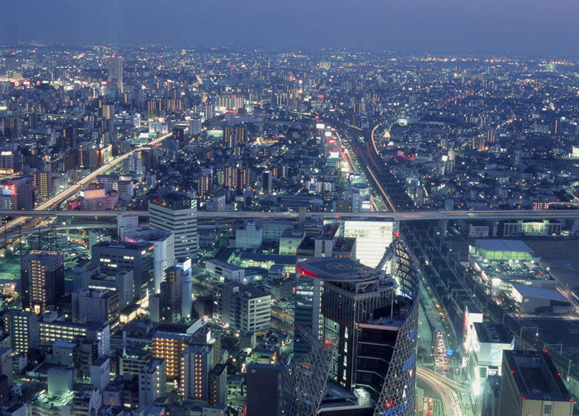 无人,高楼大厦,横图,俯视,航拍,室外,白天,旅游,度假,美景,城市风光,大厦,建筑,摩天大楼,爱知县,名古屋,日本,亚洲,景观,灯光,娱乐,自然,享受,休闲,景色,放松,鸟瞰,东亚,照明工具,本州,本州岛,日本国,中部地方,爱知,县厅,名古屋市,彩图,高角度拍摄,大楼,高层建筑,高楼,摩天楼