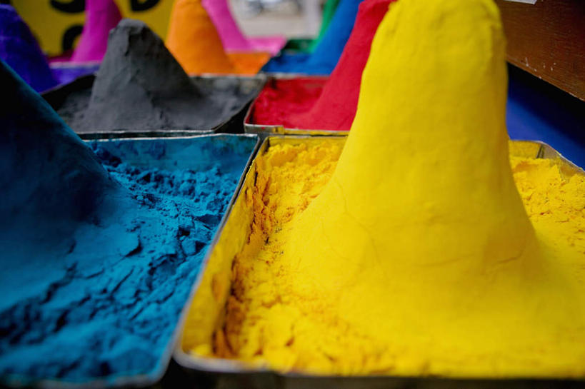 无人,商店,横图,彩色,室外,特写,白天,正面,印度,亚洲,一堆,许多,堆叠,堆积,朦胧,模糊,粉末,商铺,粉,堆,颜料,南亚,拉贾斯坦邦,拉贾斯坦,印度共和国,普什卡,粉状,粉剂,市肆,商号,彩图,店铺