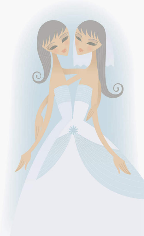 西方人,无人,两个人,新娘,伙伴,朋友,站,竖图,插画,室内,白天,白色背景,正面,婚纱,婚礼,快乐,友谊,数码,科技,欧洲,欧洲人,阴影,庆祝,网络,高光,几何,计算机图形,结婚,合成,图画,扭头,注视,画,观察,看,靠,靠着,站着,转头,喜庆,观看,纪念,伴娘,电脑合成图,数码合成图,察看,合成图,关注,漫画,写实,具体,具象,友情,年轻女性,女人,女性,白种人,站立,半身,彩图,婚礼服,礼服,高兴