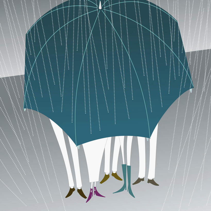 西方人,无人,伙伴,朋友,站,方图,俯视,插画,室内,白天,友谊,数码,科技,暴风雨,暴雨,大暴雨,欧洲,欧洲人,五个人,一把,撑,阴影,灰色背景,网络,伞,雨伞,许多人,高光,几何,计算机图形,合成,图画,阳伞,画,绿色,站着,一群人,电脑合成图,数码合成图,撑着,合成图,漫画,具体,具象,友情,男人,男性,年轻男性,年轻女性,女人,女性,白种人,站立,彩图,高角度拍摄,全身