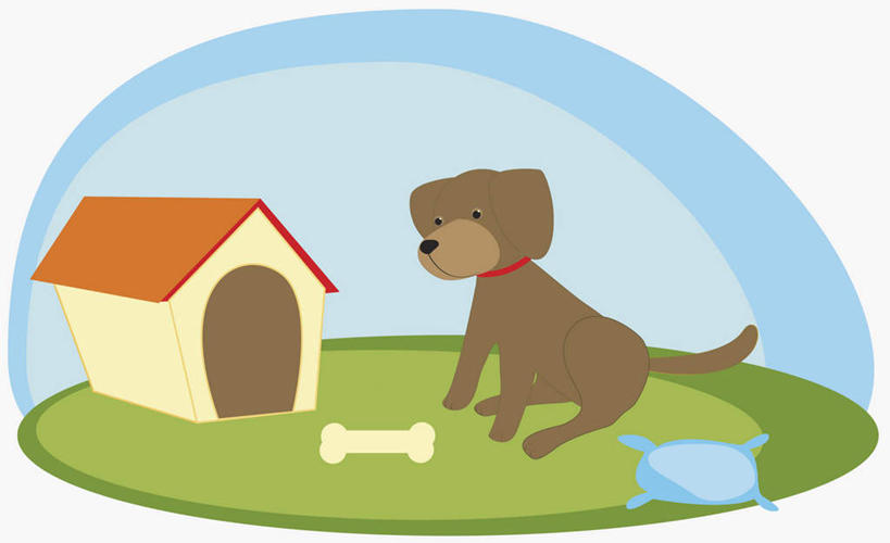 骨骼,无人,家,坐,横图,插画,室内,白天,白色背景,侧面,数码,科技,草地,草坪,美景,植物,宠物,狗,阴影,网络,房屋,屋子,景观,骨头,高光,几何,计算机图形,合成,图画,注视,楼房,画,草,一只,蓝色,绿色,蓝天,天空,自然,动物,天,观察,看,景色,可爱,晴朗,观看,电脑合成图,数码合成图,骨架,察看,狗窝,合成图,关注,自然风光,漫画,忠诚,万里无云,写实,具体,具象,项圈,晴空,晴空万里,犬,坐着,彩图,全身,房子