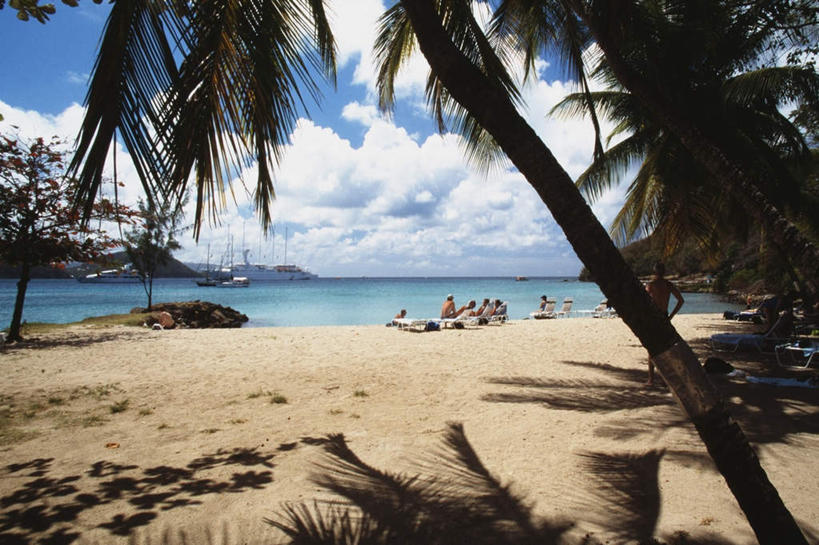 西方人,站,坐,横图,室外,白天,正面,旅游,度假,海浪,海洋,美景,沙滩,植物,棕榈树,叶子,欧洲,欧洲人,行人,游客,游人,阴影,服装,光线,沙子,影子,海岸,景观,浪花,云,云朵,绿叶,沙地,许多人,云彩,休闲装,娱乐,路人,旅客,树,树木,衣服,蓝色,绿色,白云,蓝天,天空,阳光,自然,海水,天,站着,一群人,享受,休闲,休闲服,嫩叶,景色,南美,放松,服饰,生长,晴朗,成长,南美洲,西印度群岛,拉丁美洲,自然风光,美洲,海景,棕榈叶,亚美利加洲,南亚美利加洲,过客,格林纳丁斯,圣文森特,男人,男性,年轻男性,年轻女性,女人,女性,白种人,叶,叶片,大海,风浪,海,海水的波动,海滩,近岸浪,涌浪,晴空,站立,坐着,彩图,全身