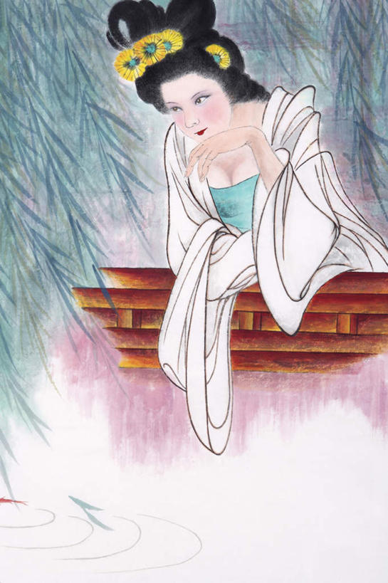 东方人,一个人,无人,音乐家,笑,微笑,竖图,插画,室内,白天,正面,数码,科技,植物,柳树,亚洲,仅一个年轻女性,仅一个女性,仅一个人,阴影,装饰,网络,头饰,高光,几何,计算机图形,合成,图画,注视,黄种人,发簪,垂柳,画,树,树木,绿色,白色,自然,发饰,饰品,观察,看,美女,搭,生长,成长,观看,华丽,修饰,点缀,电脑合成图,数码合成图,察看,合成图,搭着,关注,漫画,配饰,杨贵妃,杨玉环,写实,具体,具象,衬托,美观,雅致,雅观,簪子,倒挂柳,玉人,袍子,佳人,年轻女性,女人,女性,亚洲人,垂枝柳,舞蹈家,彩图,全身,四大美女,贵妃,羞花,杨太真,丽人,美人