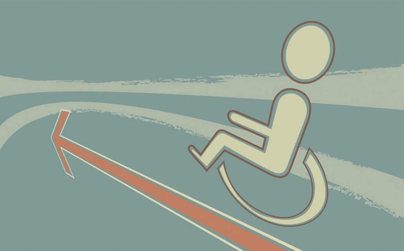 无人,病人,横图,插画,室内,白天,正面,数码,科技,指示牌,阴影,网络,标志,文字,高光,几何,计算机图形,合成,图画,方向,标识,箭头,画,电脑合成图,数码合成图,指向,合成图,病患,残疾,残疾人,漫画,伤残,写实,具体,具象,簇,残障,弱势群体,患者,就医者,彩图