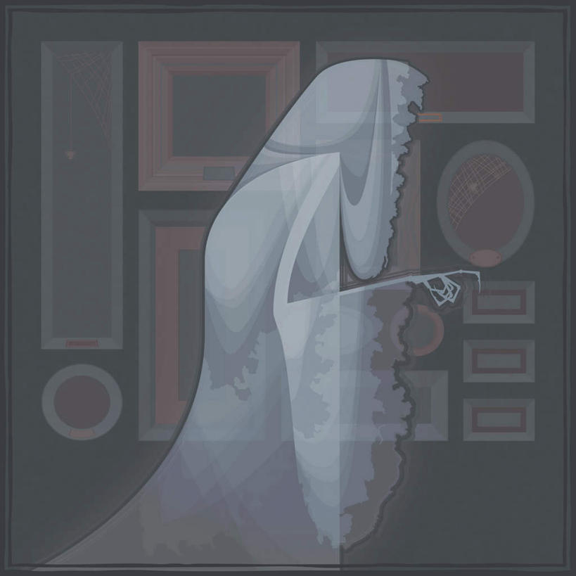 西方人,一个人,无人,方图,插画,室内,白天,正面,数码,科技,欧洲,欧洲人,仅一个女性,仅一个人,阴影,透明,网络,高光,几何,计算机图形,合成,图画,注视,画,观察,看,仅一个中年女性,观看,电脑合成图,数码合成图,察看,合成图,关注,漫画,幽灵,写实,具体,具象,通明,鬼魂,女人,女性,中年女性,白种人,半身,彩图