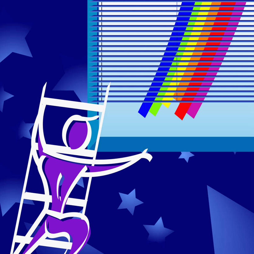 西方人,一个人,无人,站,攀登,方图,插画,室内,白天,正面,数码,科技,彩虹,门,欧洲,欧洲人,仅一个男性,仅一个人,握,阴影,服装,网络,梯子,阶梯,木梯,星星,高光,几何,计算机图形,拿,合成,图画,拿着,注视,休闲装,画,仅一个年轻男性,衣服,紫色,门框,观察,看,站着,休闲,星形,休闲服,爬,握着,服饰,观看,上升,电脑合成图,数码合成图,察看,合成图,关注,漫画,五角形,写实,具体,具象,登高,男人,男性,年轻男性,白种人,虹,虹桥,七彩虹,天虹,五角星,攀爬,站立,半身,彩图