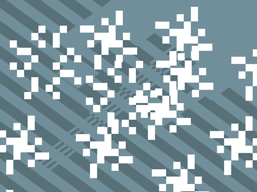 无人,横图,插画,室内,白天,正面,数码,科技,阴影,网络,马赛克,线条,斑点,高光,几何,计算机图形,合成,图画,画,庞大,复杂,电脑合成图,数码合成图,合成图,漫画,写实,具体,具象,繁杂,彩图