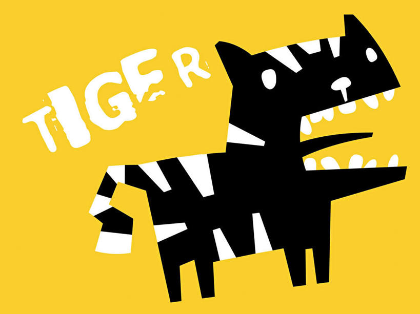 无人,站,横图,插画,室内,白天,正面,数码,科技,哺乳动物,虎,野生动物,一排,阴影,花纹,黄色背景,整齐,网络,英文,标志,文字,字符,字母,高光,几何,计算机图形,合成,图画,大喊,注视,标识,画,排列,动物,观察,看,站着,观看,英文字母,大叫,电脑合成图,数码合成图,察看,合成图,队列,关注,斑纹,凶猛,漫画,写实,具体,具象,大呼,残暴,凶残,老虎,站立,彩图,全身