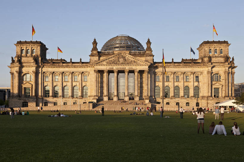 无人,横图,草地,建筑,德国,欧洲,城镇,首都,图像,国会大厦,柏林,风景,地标建筑,摄影,建造,圆顶建筑,都市风光,政府,德国文化,彩图,旅行