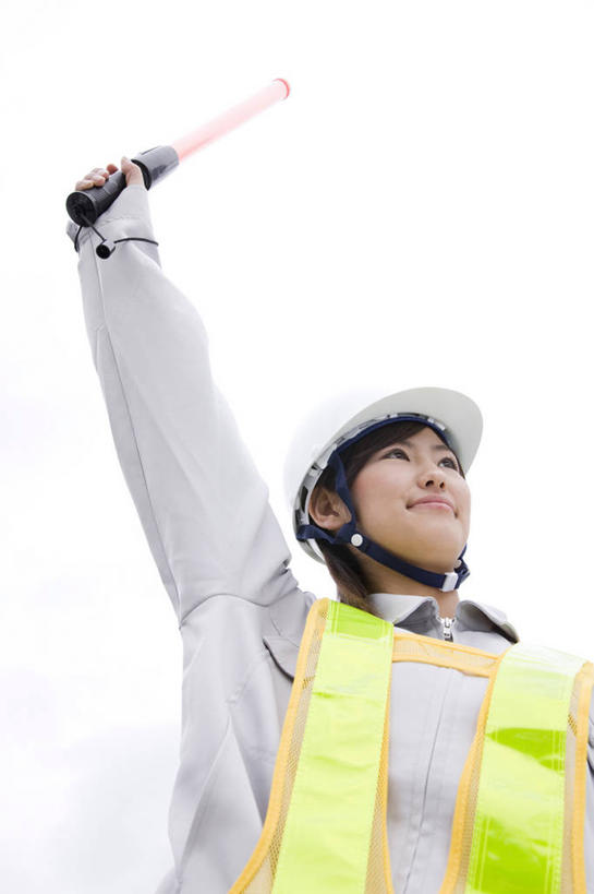 东方人,笑,微笑,室外,制服,商务,亚洲,工作,女人,亚洲人,年轻人,彩图