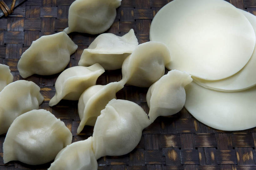 点心,无人,横图,俯视,室内,竹子,静物,许多,准备,材料,生食,食品,饺子,很多,饮食,摄影,清新,中国文化,东亚文化,健康食物,蒸锅,彩图,高角度拍摄