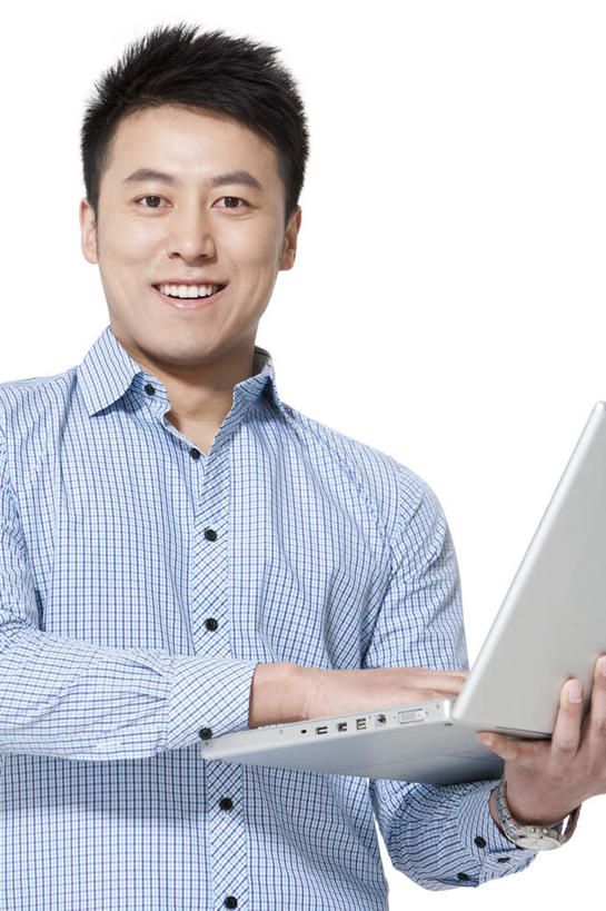 东方人,成年人,一个人,商务人士,商务男性,笑,微笑,露齿笑,竖图,留白,白色背景,正面,衬衫,商务,快乐,信心,笔记本电脑,互联网,技术,亚洲,仅一个男性,仅一个人,敲打,套装,瓷器,拿着,休闲装,输入,仅一个年轻男性,打字,职业,生活方式,点击,敲击,享乐,商务装,网上冲浪,工薪阶层,东亚,北京市,无线电技术,按键,计算机,男人,男性,年轻男性,亚洲人,中国人,年轻人,白领,上班族,半身,彩图,影棚拍摄,衬衣,欢乐