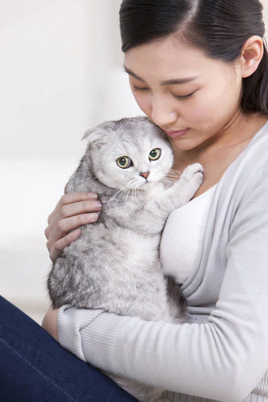 脸,头,脸颊,一个人,家庭,家,微笑,竖图,室内,正面,快乐,友谊,幸福,纯洁,宠物,北京,中国,亚洲,拿着,休闲装,肩膀,温暖,温馨,一家人,可爱,乐趣,童年,童趣,摄影,生活方式,和睦,起居室,享乐,童真,东亚,东亚人,烂漫,无邪,苏格兰折耳猫,天真,年轻女性,女人,亚洲人,中国人,年轻人,头部,脸部,脸蛋,面部,彩图,爱,融洽