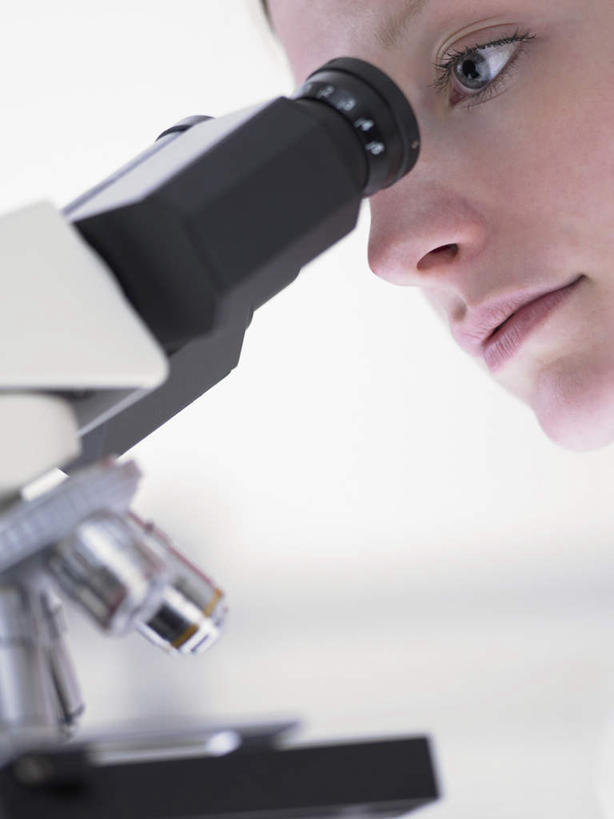 西方人,脸,头,脸颊,一个人,科学家,竖图,室内,特写,白天,仰视,实验,研发,仪器,欧洲,欧洲人,仅一个年轻女性,仅一个女性,仅一个人,检查,研究,反射,分析,科学,显微镜,实验室,研究室,注视,一个,观察,看,清晰,探索,放大,单个,观看,仔细,透镜,科研,察看,凸透镜,聚焦,科研人员,关注,化验,研究者,检验,研究所,科学研究者,化验室,检验室,光学,清楚,年轻女性,女人,女性,白种人,头部,脸部,脸蛋,面部,科学工作者,半身,彩图,低角度拍摄