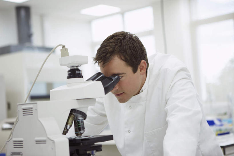 西方人,一个人,科学家,横图,室内,白天,正面,工作服,制服,实验,研发,仪器,窗户,欧洲,欧洲人,仅一个男性,仅一个人,仅一个中年男性,服装,检查,研究,反射,分析,科学,显微镜,墙,实验室,研究室,注视,玻璃窗,墙壁,墙面,衣服,白色,观察,看,清晰,探索,服饰,放大,观看,仔细,透镜,科研,察看,凸透镜,聚焦,衣着,科研人员,穿着,关注,化验,研究者,检验,研究所,科学研究者,化验室,检验室,光学,清楚,工作制服,衣饰,男人,男性,中年男性,白种人,科学工作者,半身,彩图,工作套服