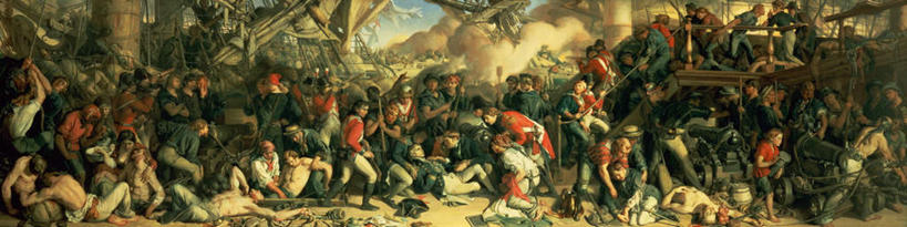 西方人,无人,站,坐,横图,室内,白天,正面,民族服装,绘画,竞争,轮船,船,油画,欧洲,欧洲人,对抗,艺术,冲突,工具,许多人,古典,注视,破坏,文化,工艺品,交通工具,观察,看,品味,站着,一群人,武器,战争,军舰,观看,美术,损坏,察看,高雅,攻击,威胁,对立,关注,矛盾,载具,兵器,海军,斧头,防御,战斗,战舰,驱逐舰,战列舰,护卫舰,军用战舰,战船,美学,敌对,挫败,斗争,抗拒,抗衡,杀伤,威慑,斧子,战役,水师,危险,男人,男性,中年男性,白种人,水兵,站立,坐着,彩图,全身,传统服装,民俗服