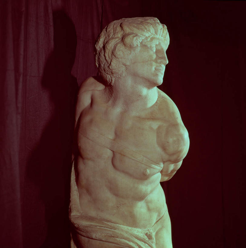 西方人,一个人,无人,竖图,室内,白天,正面,雕塑,欧洲,欧洲人,仅一个男性,仅一个人,朦胧,模糊,艺术,装饰,雕刻,雕像,墙,艺术品,扭头,注视,裸露,墙壁,墙面,仅一个年轻男性,红色,工艺品,观察,看,转头,摄影,影棚,观看,纪念,工艺,美术,察看,石膏像,关注,主题,裸,陈列,功能,美学,男人,男性,年轻男性,白种人,半身,彩图,影棚拍摄,拍摄