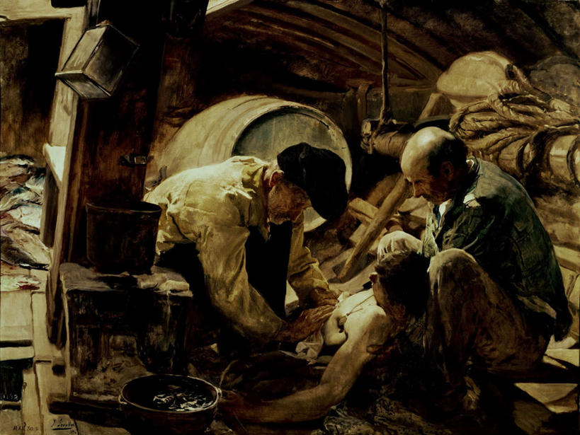 西方人,无人,三个人,渔夫,家,坐,躺,抱,横图,室内,白天,侧面,绘画,帽子,照明,油画,欧洲,欧洲人,服装,艺术,灯笼,木桶,桶,纸灯笼,房屋,墙,屋子,古典,注视,文化,楼房,墙壁,墙面,住宅,衣服,容器,绳子,遮阳帽,工艺品,灯具,观察,看,品味,治疗,服饰,抱着,观看,储藏,绳索,照亮,美术,察看,高雅,搂着,救命,衣着,照明设备,储存,穿着,关注,医治,美学,衣饰,挽救,拯救,救济,卧着,男人,男性,中年男性,白种人,捕鱼人,打鱼人,怀抱,搂,搂抱,躺着,卧,相抱,拥抱,坐着,彩图,全身,房子,贮存