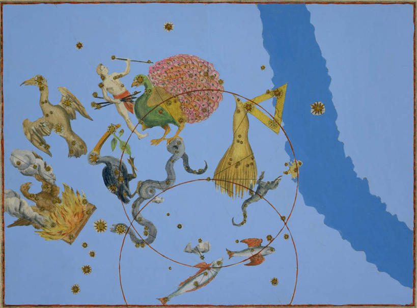 无人,横图,室内,白天,正面,绘画,美景,海鸟,孔雀,鸟,野生动物,信天翁,油画,蓝色背景,艺术,鸟类,爬行动物,蛇,水鸟,景观,古典,美丽,注视,文化,自然,动物,工艺品,观察,看,品味,景色,可爱,活泼,观看,美术,吉祥,察看,高雅,关注,自然风光,冷血动物,华贵,善良,凶猛,脊椎动物,长虫,鹈鹕,塘鹅,美学,越鸟,百鸟之王,海鸳,残暴,凶残,彩图,全身,冷血