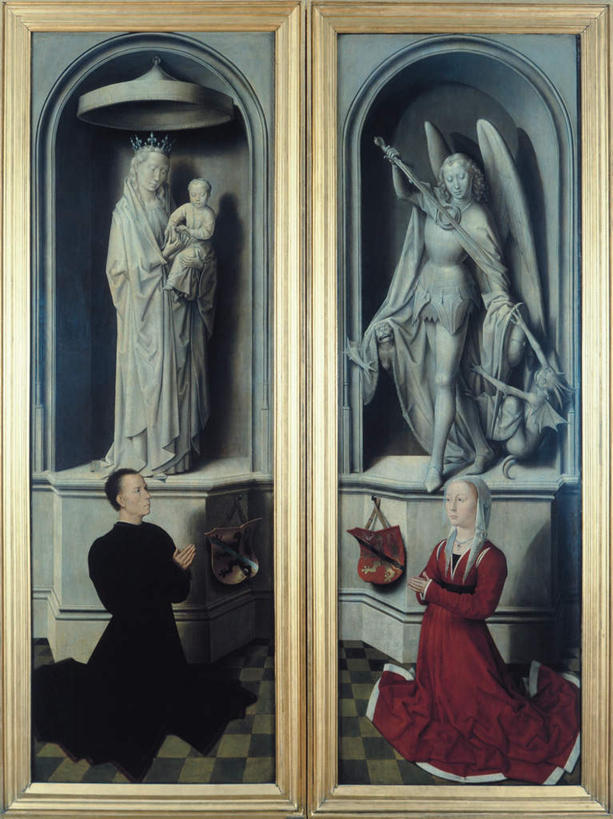 西方人,内脏,动脉,静脉,无人,两个人,夫妻,站,竖图,室内,白天,正面,民族服装,爱情,绘画,竞争,静物,油画,雕塑,欧洲,欧洲人,天使,对抗,握,服装,节日,艺术,装饰,冲突,医学,翅膀,雕刻,雕像,古典,浪漫,拿,拿着,注视,破坏,文化,衣服,模型,工艺品,观察,看,品味,祈祷,站着,健康,武器,恩爱,战争,握着,许愿,人体,恋人,宗教,服饰,信仰,观看,纪念,祈求,美术,损坏,察看,生物学,人体器官,高雅,剑,攻击,基督教,神圣,威胁,衣着,器官,穿着,对立,关注,矛盾,天主教,兵器,主题,善良,防御,陈列,信徒,生理学,功能,美学,敌对,挫败,斗争,抗拒,抗衡,杀伤,威慑,使者,衣饰,平安,圣洁,危险,男人,男性,年轻男性,年轻女性,女人,女性,白种人,夫妇,情侣,站立,彩图,全身,传统服装,民俗服,伴侣