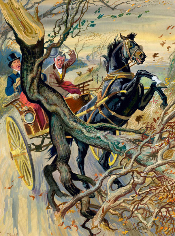 西方人,无人,两个人,坐,竖图,室内,白天,正面,绘画,植物,马,野生动物,帽子,油画,欧洲,欧洲人,握,服装,艺术,马车,枝条,古典,拿,拿着,注视,礼帽,文化,车,树,树木,树枝,衣服,动物,工艺品,交通工具,观察,驾驶,看,品味,行驶,握着,运输,服饰,牲畜,观看,操纵,惊恐,美术,控制,察看,高雅,衣着,穿着,关注,载具,惊慌,操控,美学,把持,衣饰,虬枝,枝杈,惶恐,男人,男性,中年男性,白种人,坐着,彩图,全身,错愕,惊惶,惊悸