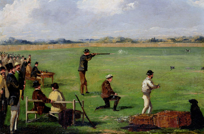 西方人,无人,站,坐,跪,横图,室内,白天,正面,民族服装,绘画,游戏,赌博,贪欲,竞争,草地,草坪,石头,山,山脉,植物,宠物,狗,椅子,油画,欧洲,欧洲人,对抗,指,阴影,服装,艺术,冲突,光线,枪,石子,影子,山顶,山峰,云,云朵,山峦,许多人,古典,玩,云彩,注视,指点,破坏,文化,娱乐,刺激,草,衣服,蓝色,绿色,白云,蓝天,天空,阳光,动物,工艺品,群山,天,观察,看,品味,站着,一群人,休闲,武器,可爱,战争,赌场,服饰,晴朗,观看,活动,美术,损坏,察看,高雅,指向,攻击,威胁,衣着,穿着,对立,发泄,关注,矛盾,消遣,智力,兵器,防御,博彩,忠诚,沉积岩,投机,侥幸,欲望,美学,敌对,挫败,斗争,抗拒,抗衡,宣泄,杀伤,威慑,衣饰,颠峰,极峰,水成岩,危险,男人,男性,中年男性,白种人,石块,岩石,晴空,犬,跪着,玩耍,嬉戏,站立,坐着,半身,彩图,传统服装,民俗服,胜负,输赢,娱乐场