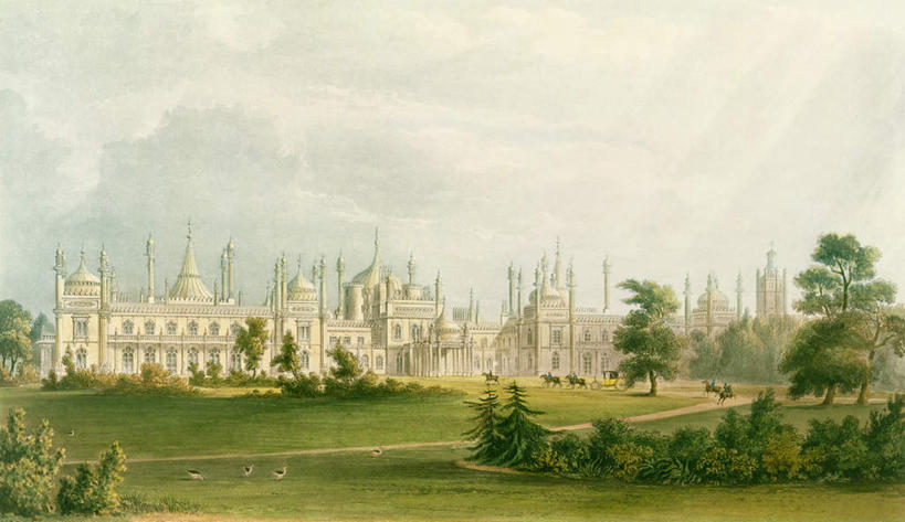 无人,博物馆,横图,室内,白天,正面,旅游,度假,绘画,草地,草坪,植物,标志建筑,地标,建筑,油画,英国,欧洲,研究,艺术,乌云,云,阴天,云朵,古典,教育,云彩,文化,娱乐,建设,英格兰,草,树,树木,绿色,天空,自然,工艺品,天,品味,享受,休闲,旅游胜地,放松,生长,成长,展览,美术,高雅,昏暗,阴沉,西欧,欣赏,大不列颠,陈列,大不列颠及北爱尔兰联合王国,美学,大不列颠联合王国,日不落英帝国,英吉利,布莱顿,典藏,彩图