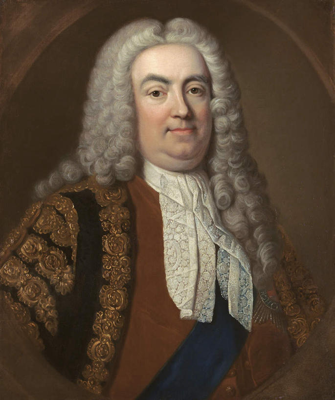 西方人,一个人,无人,站,竖图,室内,白天,正面,民族服装,绘画,油画,欧洲,欧洲人,仅一个男性,仅一个人,仅一个中年男性,艺术,墙,棕色,古典,注视,文化,墙壁,墙面,工艺品,观察,看,品味,站着,观看,美术,察看,领导,高雅,象征,关注,荣誉,代表,绶带,美学,地位,政治家,英国首相,罗伯特.沃波尔,沃波尔,男人,男性,中年男性,白种人,站立,半身,彩图,传统服装,民俗服