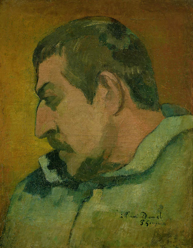 西方人,脸,头,脸颊,一个人,无人,画家,竖图,室内,特写,白天,正面,绘画,油画,欧洲,欧洲人,仅一个男性,仅一个人,仅一个中年男性,黄色背景,服装,艺术,墙,古典,扭头,注视,休闲装,文化,肩膀,墙壁,墙面,衣服,工艺品,观察,看,品味,转头,休闲,休闲服,服饰,观看,美术,察看,高雅,关注,美学,保罗.高更,版画家,陶艺家,男人,男性,中年男性,白种人,头部,脸部,脸蛋,面部,雕塑家,半身,彩图