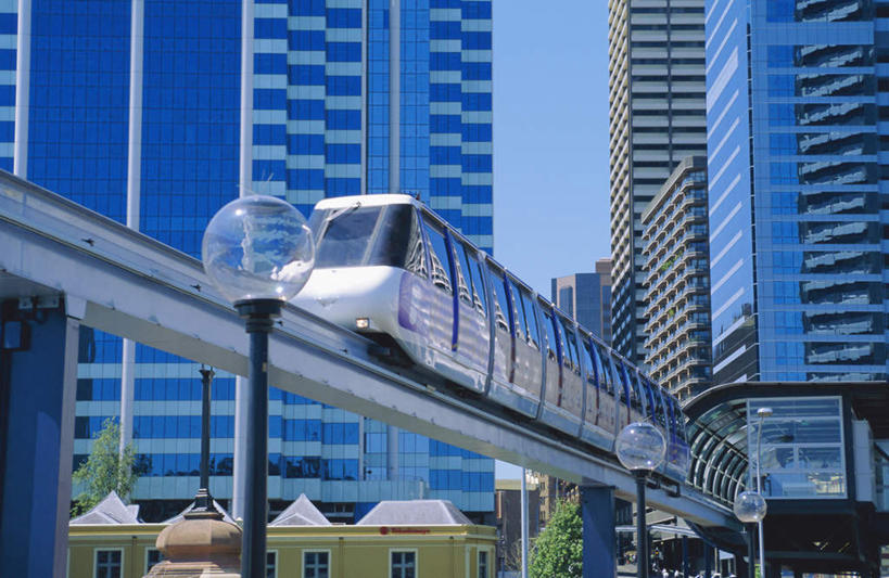 无人,高楼大厦,横图,室外,白天,仰视,度假,办公楼,美景,植物,城市风光,城市,大厦,地铁,建筑,路,路灯,摩天大楼,铁路,写字楼,照明,澳大利亚,阴影,光线,影子,景观,灯光,轨道,轨道交通,交通,铁轨,娱乐,灯,树,树木,蓝色,绿色,蓝天,天空,阳光,自然,楼宇,天,享受,休闲,商务楼,景色,放松,运输,生长,晴朗,成长,照亮,照明设备,大洋洲,悉尼,澳洲,万里无云,南方大陆,首府,澳大利亚联邦,新州,新南威尔士,新南威尔士州,情人港,晴空,晴空万里,彩图,低角度拍摄,大楼,高层建筑,高楼,摩天楼,地铁机动车,地下铁,轻轨