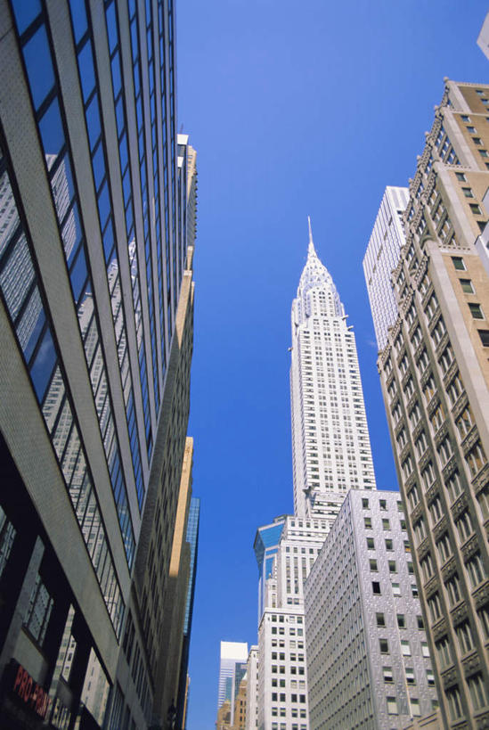 无人,高楼大厦,竖图,室外,白天,仰视,旅游,度假,窗户,标志建筑,城市,大厦,地标,建筑,摩天大楼,纽约,美国,一排,许多,阴影,整齐,光线,影子,建筑群,曼哈顿,娱乐,建设,玻璃窗,排列,蓝色,蓝天,天空,阳光,天,享受,休闲,旅游胜地,放松,晴朗,北美,北美洲,队列,美洲,克莱斯勒大厦,纽约州,万里无云,帝国之州,帝国州,克莱斯勒大楼,北亚美利加洲,亚美利加洲,斯勒大厦,晴空,晴空万里,彩图,低角度拍摄,大楼,高层建筑,高楼,摩天楼,曼哈顿岛