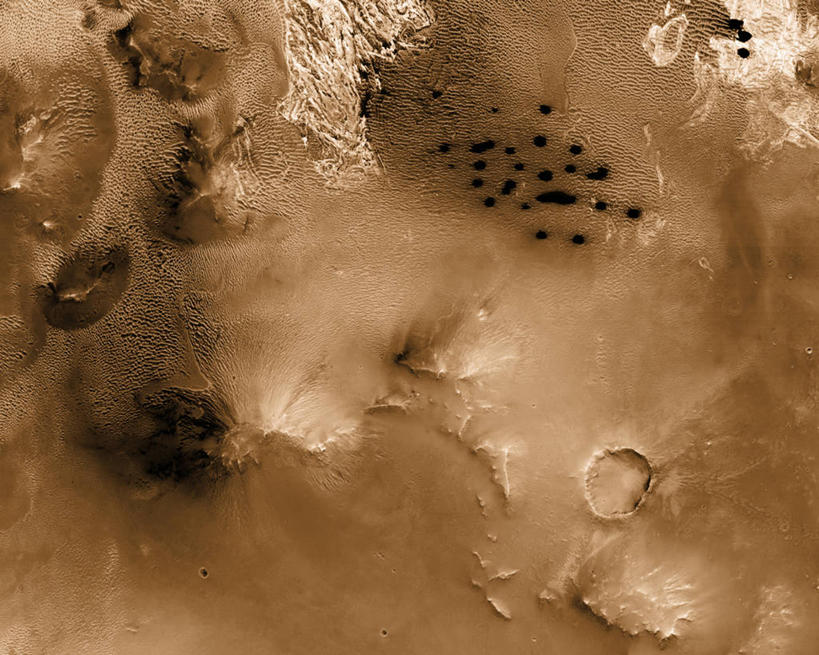 无人,横图,沙子,沙丘,摄影,太阳系,陨石坑,地貌,地质学,彩图,空间探索