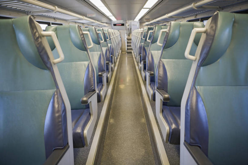 无人,横图,室内,地铁,纽约,美国,运输,摄影,车座,彩图,旅行