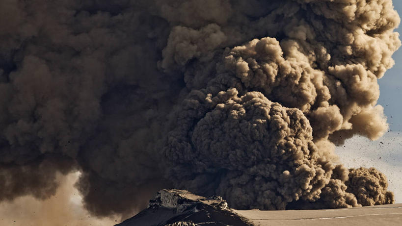 无人,横图,室外,白天,火山,风,自然灾害,摄影,灰,爆发,地震,危险,彩图