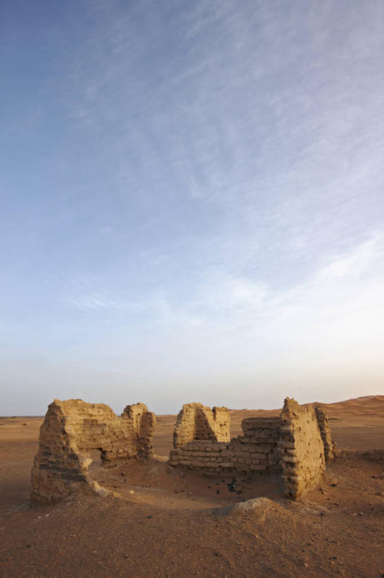 无人,竖图,室外,白天,沙漠,非洲,摩洛哥,房屋,围墙,石墙,摄影,北非,撒哈拉沙漠,彩图,动物行为