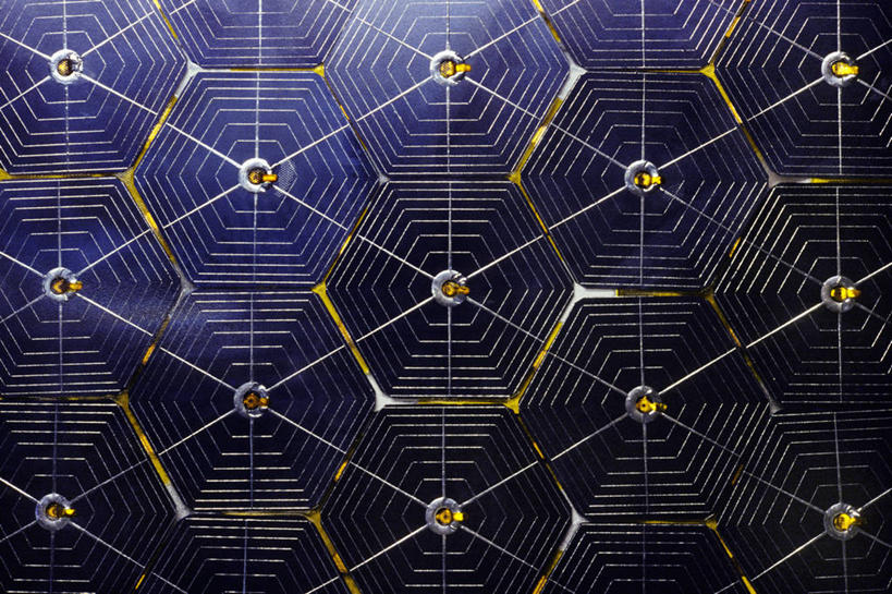 无人,横图,特写,抽象,技术,太阳,美国,研究,金属,材料,六边形,黄金,工业,摄影,加利福尼亚,硅,肌理,帕萨迪纳,铅,彩图,精力