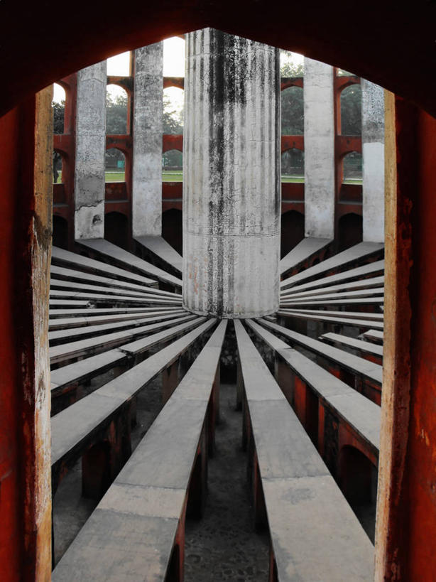 无人,天文台,竖图,建筑,印度,科学,圆形,拱门,首都,地标建筑,摄影,日晷,天文学,曼塔天文台,新德里,彩图,旅行