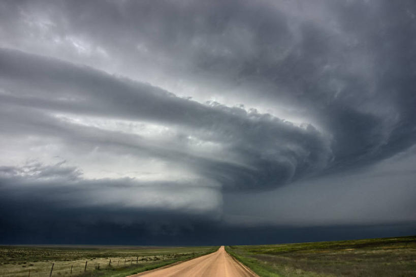 无人,横图,室外,白天,暴风雨,路,美国,云,自然灾害,天气,天空,自然,摄影,恐怖,威胁,科罗拉多州,结束,雷雨,危险,彩图